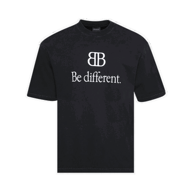 T-shirt Balenciaga Medium Fit T-Shirt Be Different Sort | 612966 TNVU9 1070, 0