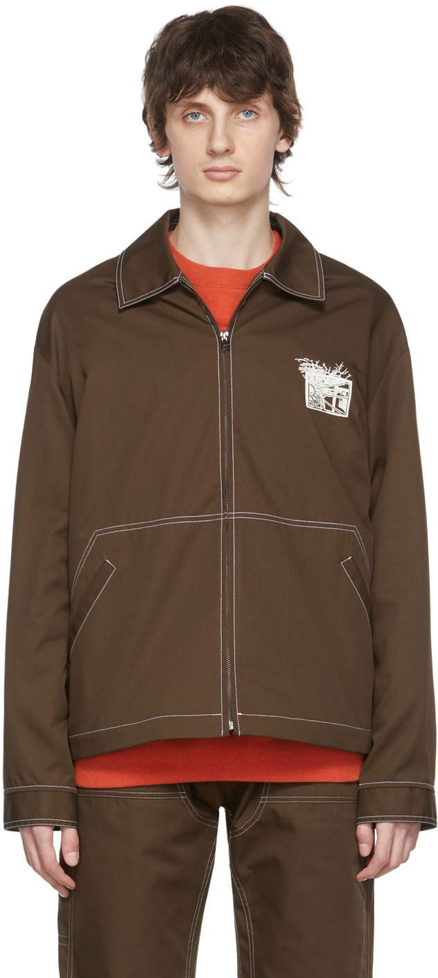 Jakke PACCBET Polyester Jacket Brun | PACC10J003