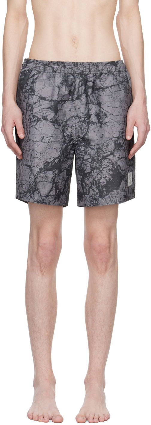 Shorts A-COLD-WALL* Marble Swim Shorts Grå | ACWMSW003