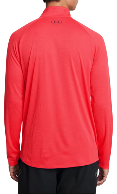 Sweatshirt Under Armour Under Armour UA Tech Textured 1/2 Zip Top Rød | 1382797-713, 2