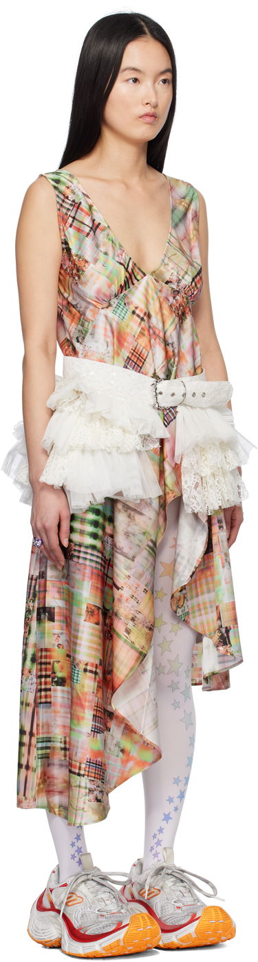 Kjole Collina Strada Collina Strada Tulip Midi Dress Flerfarvet | XX4031, 1