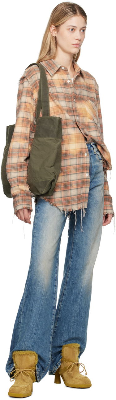 Jeans R13 R13 Jane Wide Leg Jeans Blå | R13W7020 D081A, 3