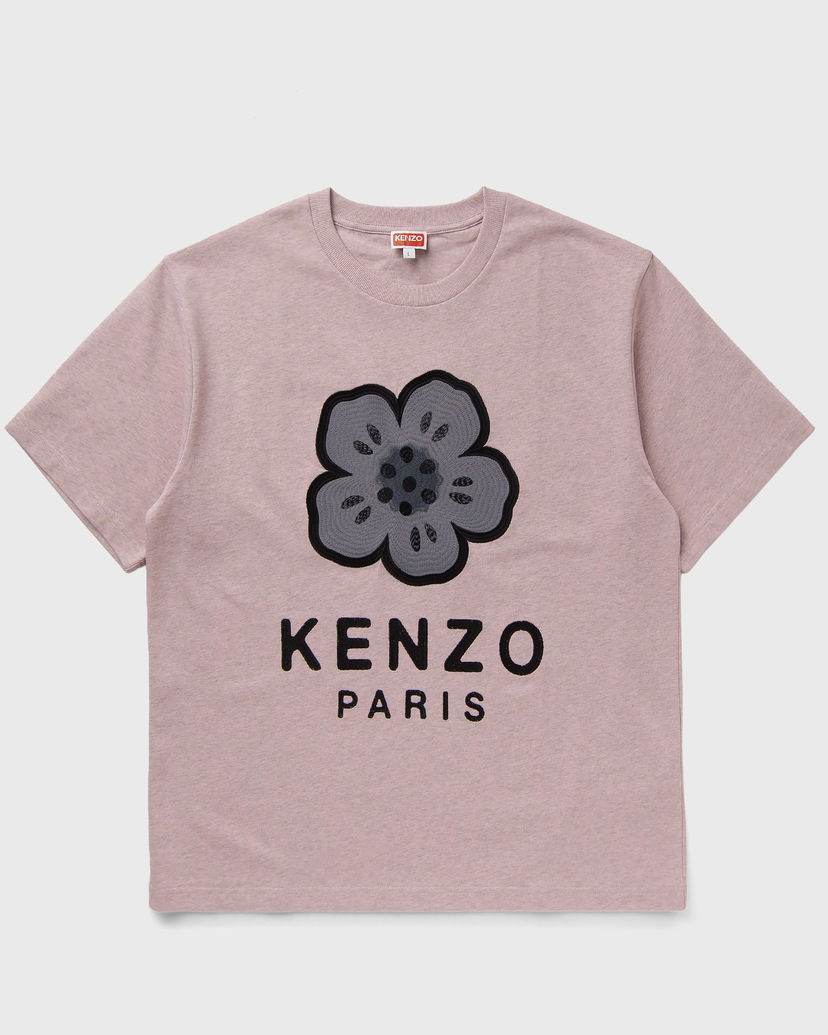 T-shirt KENZO Kenzo Boke Flower Embroidered T-Shirt Lyserød | FF65TS4574SI.30