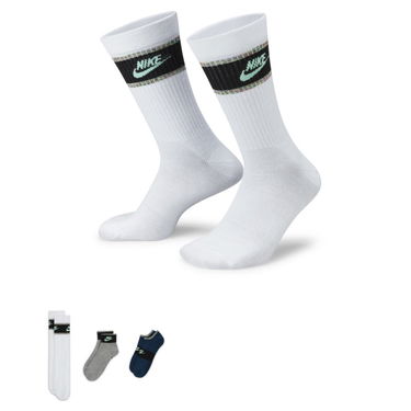 Sokker Nike Everyday Essentials Multi-Height Socks 3 Pairs Flerfarvet | DQ9166-902, 0