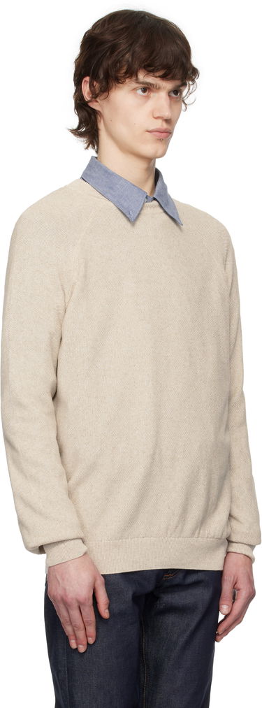 Sweater A.P.C. A.P.C. Florian Knit Sweater Beige | VIAJC-H23406, 1