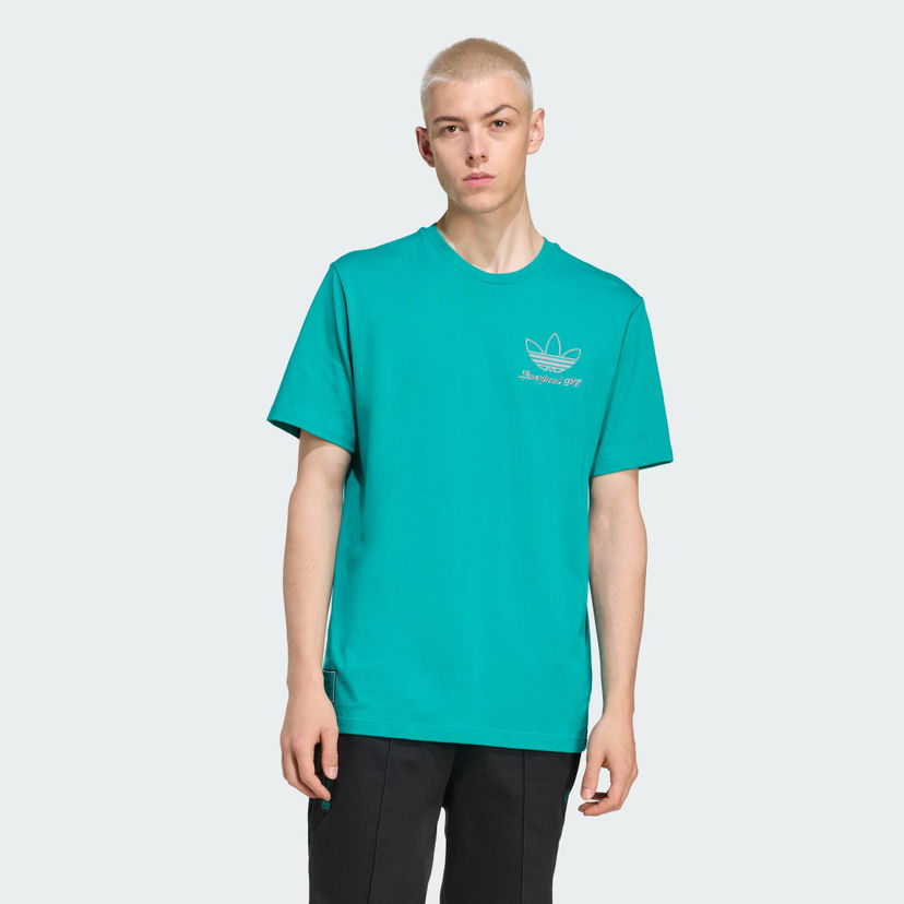 T-shirt adidas Performance Liverpool FC Terrace Icons Graphic Turkis | JW4137