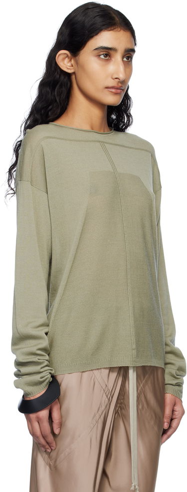 Sweater Rick Owens Rick Owens Hollywood Pull Sweater Grøn | RP01E7612 ML, 1
