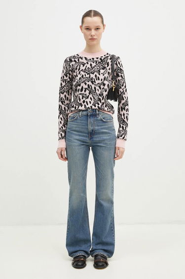 Sweater Fiorucci Pink Banimalier Wool Blend Sweater Lyserød | W01FPKSW195KN03PN04, 4