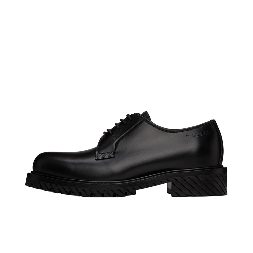 Sneakers og sko Off-White Military Derbys Sort | OMIF028C99LEA0011010