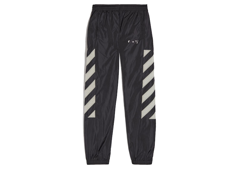 Joggingbukser Off-White Diagonals Trackpants Sort | OMCJ001F21FAB0011017, 0