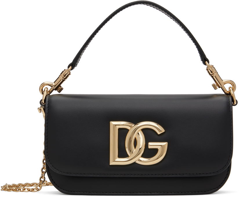Håndtaske Dolce & Gabbana Dolce&Gabbana 3.5 Crossbody Bag Sort | BB7603 AW576