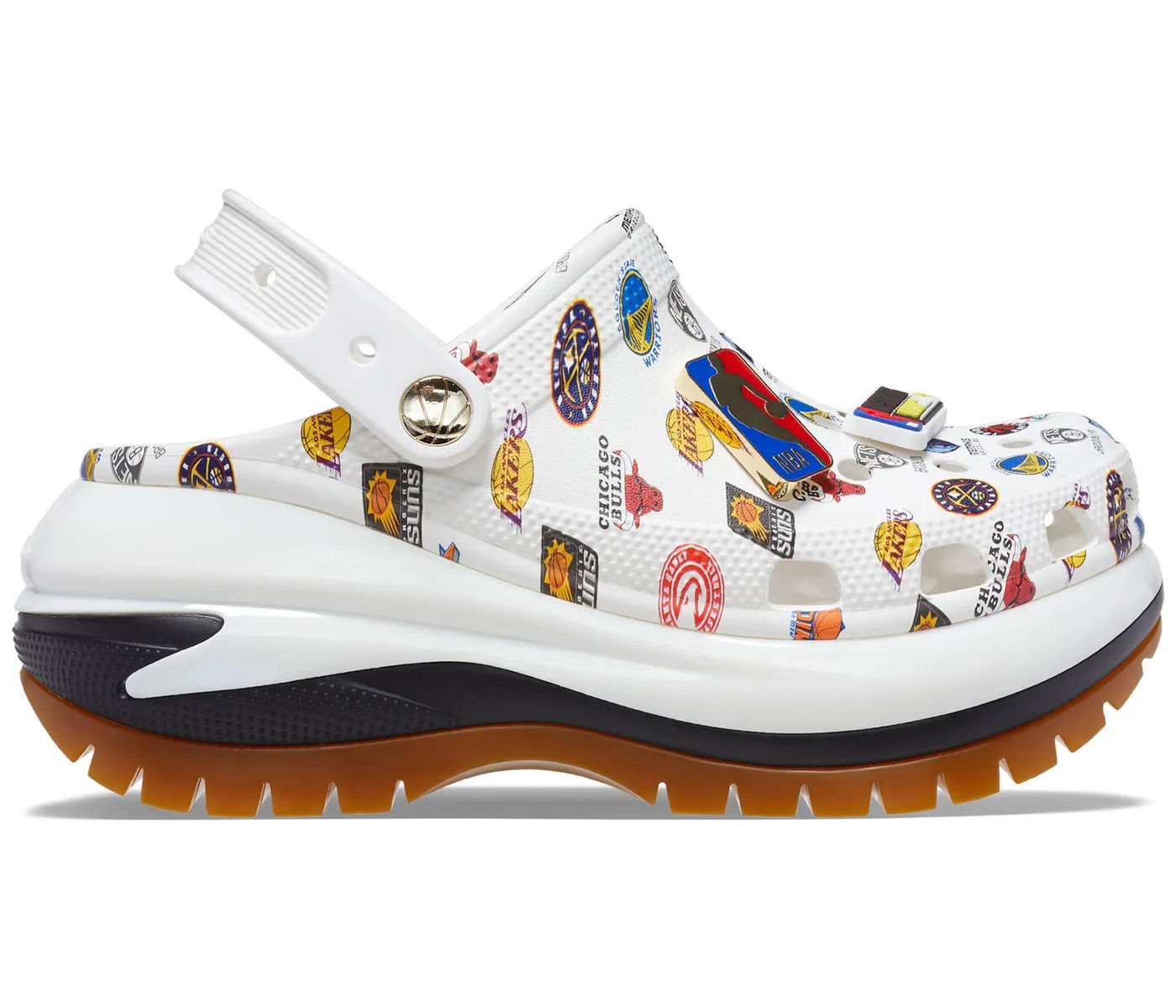 Sneakers og sko Crocs Mega Crush Clog NBA All-Star Game 2023 Hvid | 208469-90H, 0