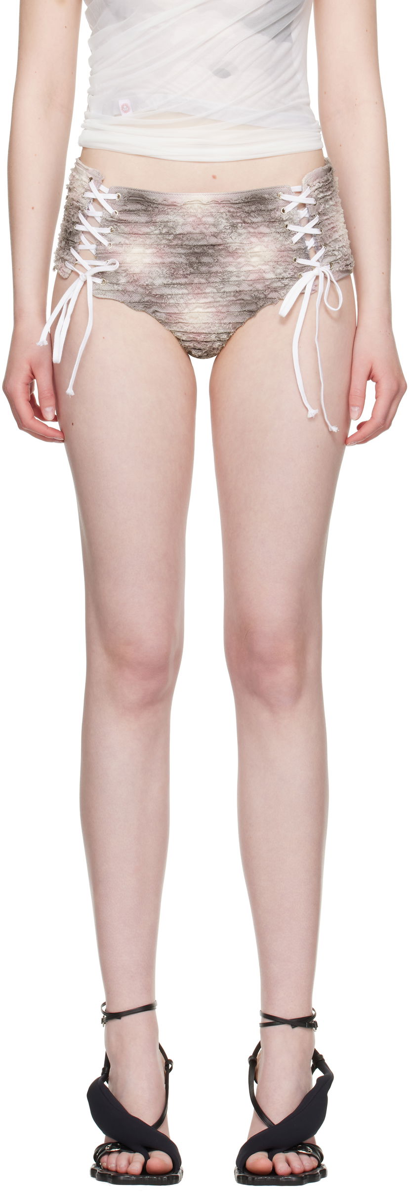 Trusser Collina Strada Collina Strada Lace Up Panty Briefs Flerfarvet | XX6037
