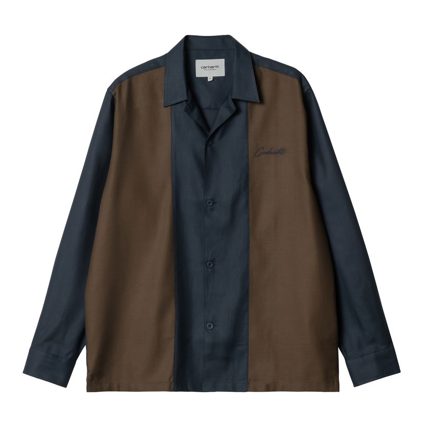 Skjorte Carhartt WIP Long Sleeve Relaxed Fit Shirt Brun | I034381_9