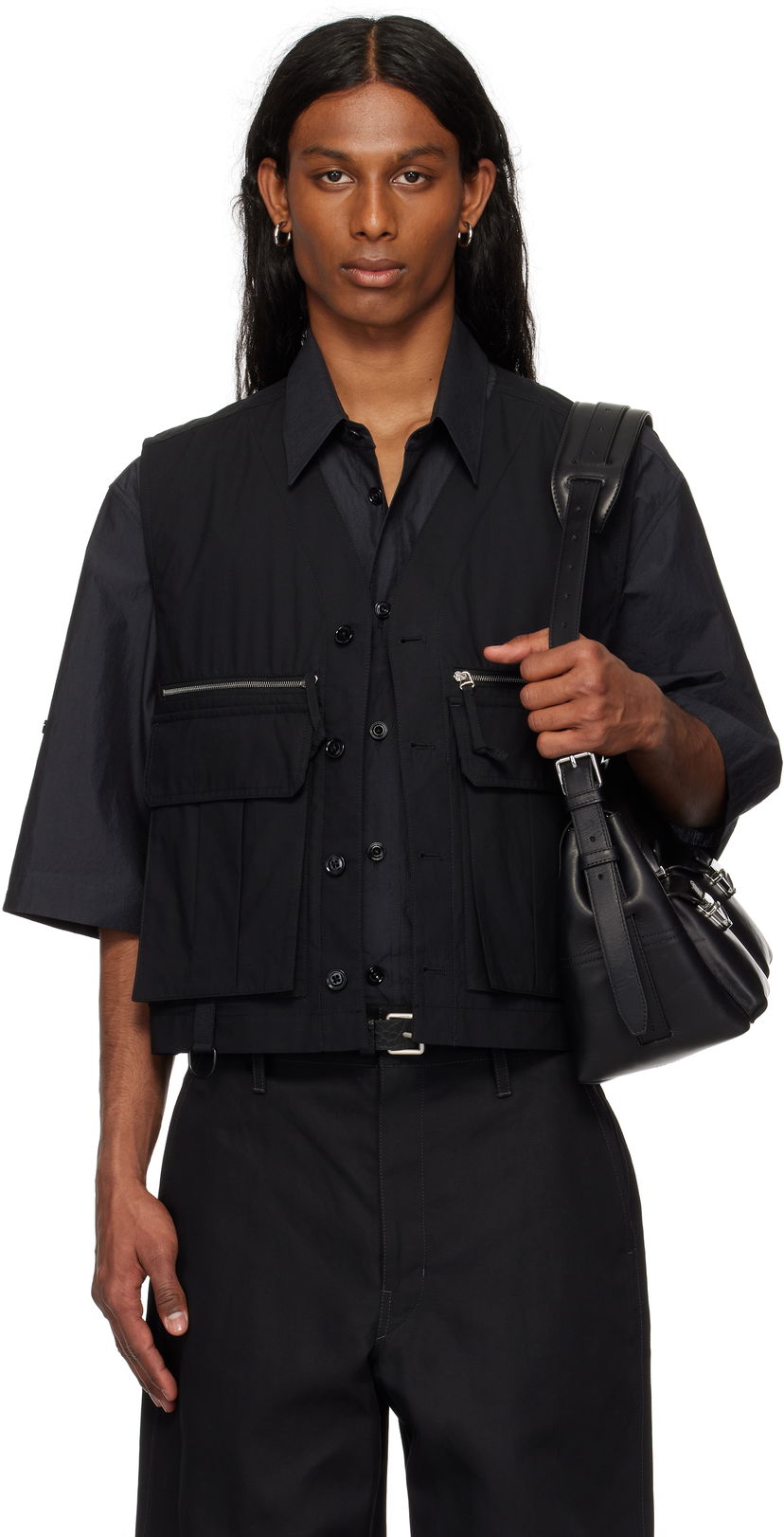 Vest LEMAIRE Lemaire Technical Vest Sort | OW1116 LF1371