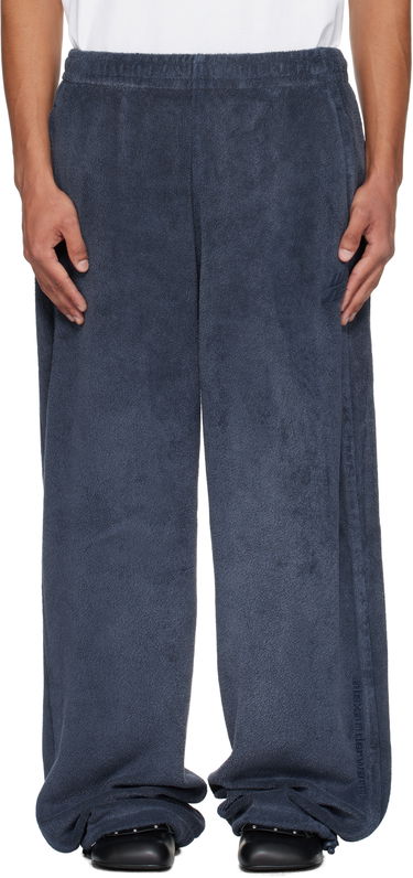 Joggingbukser Alexander Wang Alexander Wang Track Trousers Mørkeblå | 6CC3254421, 0