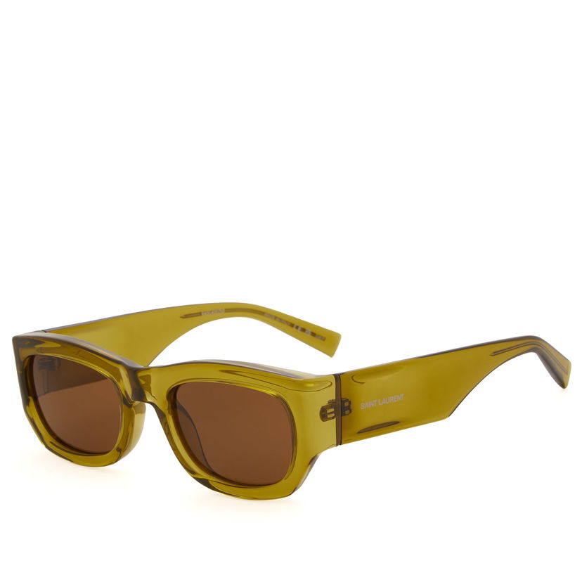 Solbriller Saint Laurent Saint Laurent Script Sunglasses Grøn | SL-713-004