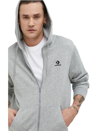 Sweatshirt Converse Full-Zip Hoodie Grå | 10023871.A02