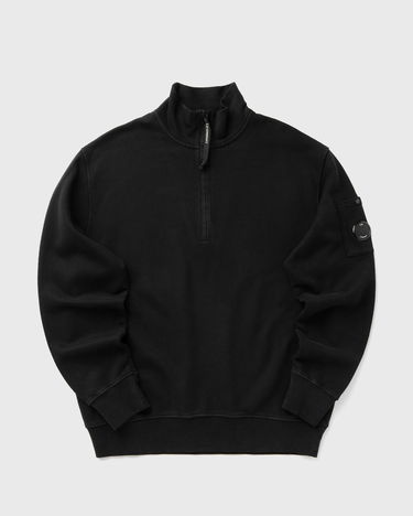 Sweatshirt C.P. Company Quarter-Zip Polo Collar Sweatshirt Sort | 19CMSS142A006372G-999, 0