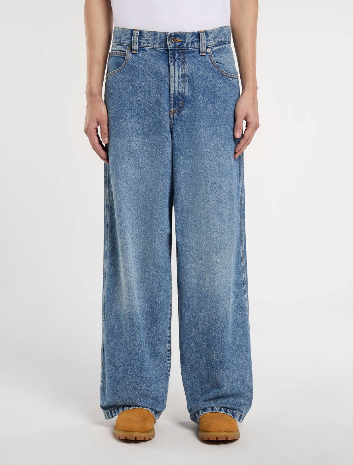 Jeans Dickies Loose Wave Jeans W32/L34 Blå | DK:0A4ZAQ:K21:32:34:1:, 0