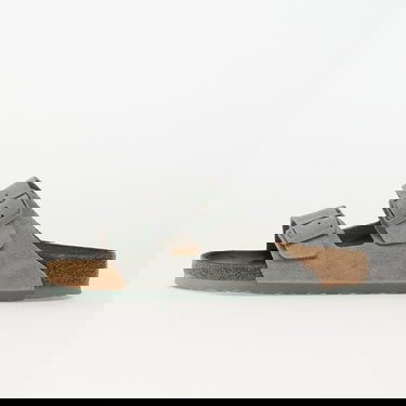 Sneakers og sko Birkenstock Birkenstock Arizona Suede Leather Slides Grå | 1029146, 0