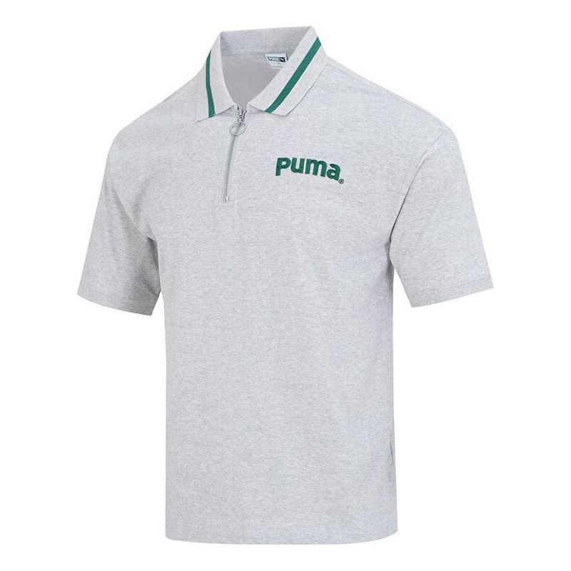 Polo skjorte Puma Men's Sportswear Polo Shirt Grå | 622541-04