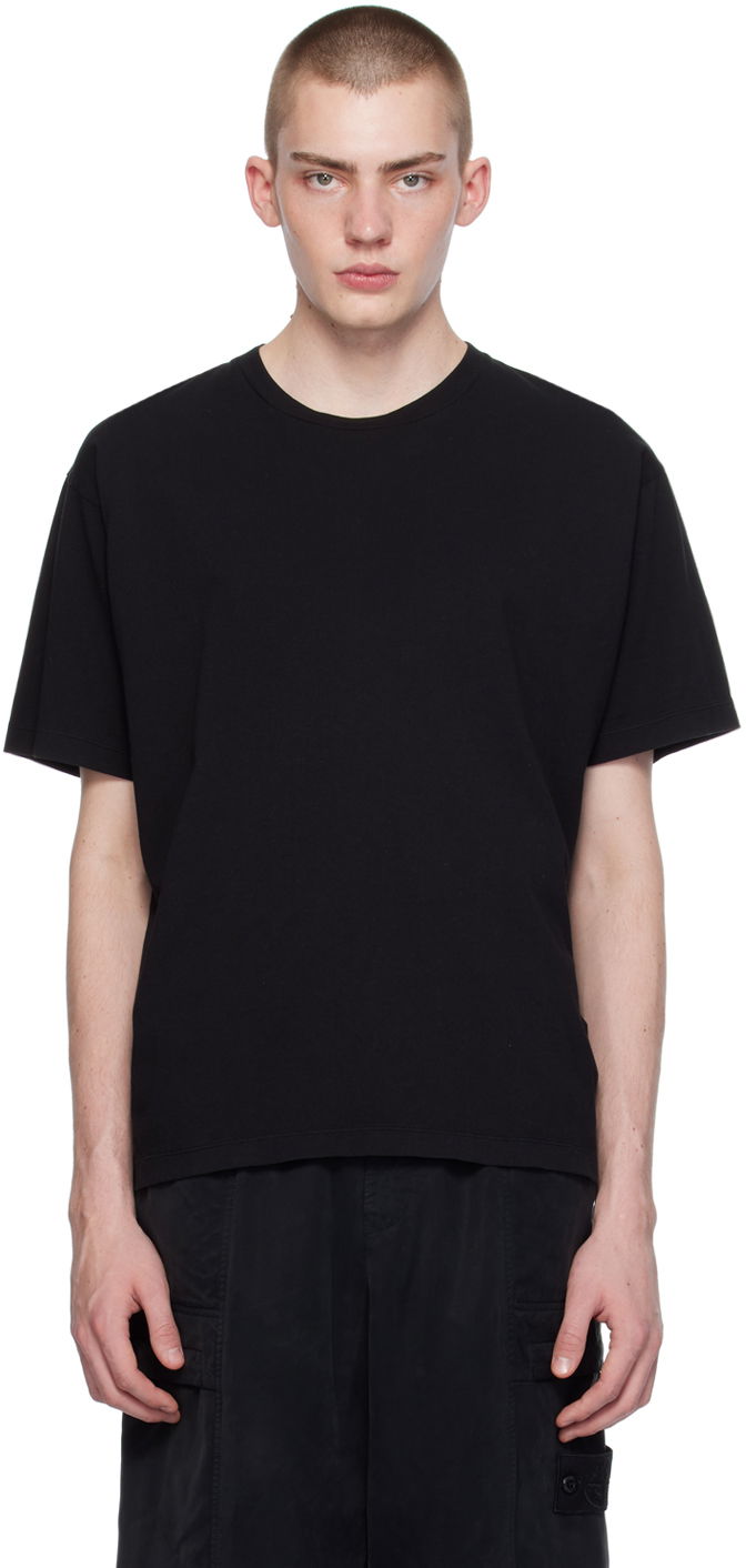 T-shirt Stone Island Stripes Six T-Shirt Sort | 80152RC86