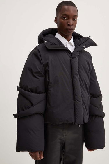 Puffer jakke HELIOT EMIL Black Puffer Jacket Sort | PREAW24.M.02.131.BLK01, 0