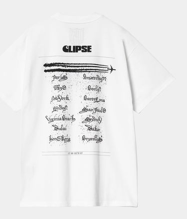 T-shirt Carhartt WIP Clipse x WIP S/S T-Shirt Hvid | I035092_3, 1