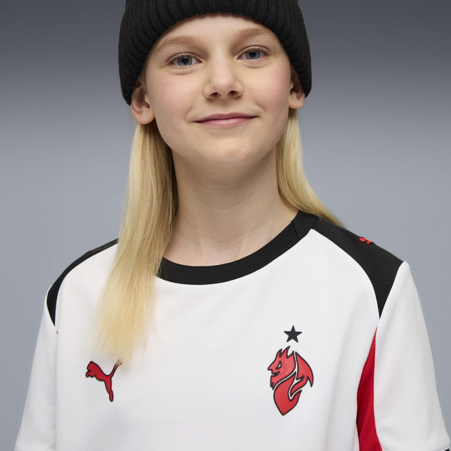 Jersey Puma AC Milan 2nd Kit Youth Jersey 25/26 Hvid | 779974_02, 1