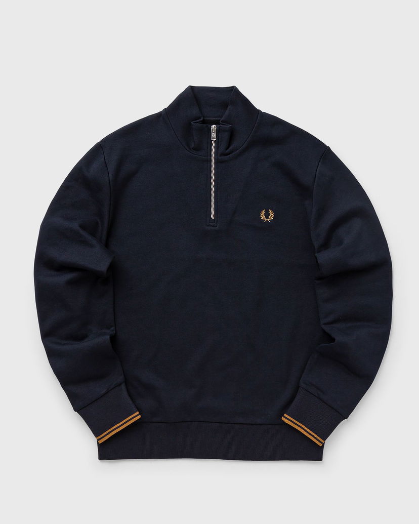 Sweatshirt Fred Perry HALF ZIP SWEATSHIRT Mørkeblå | M3574-R63