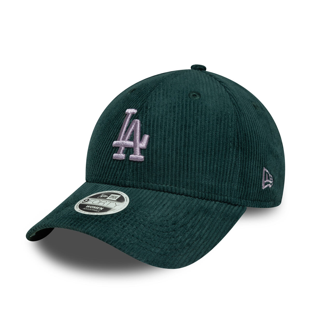 Kasket New Era Corduroy 9FORTY LA Dodgers Adjustable Cap Grøn | 60691358, 0
