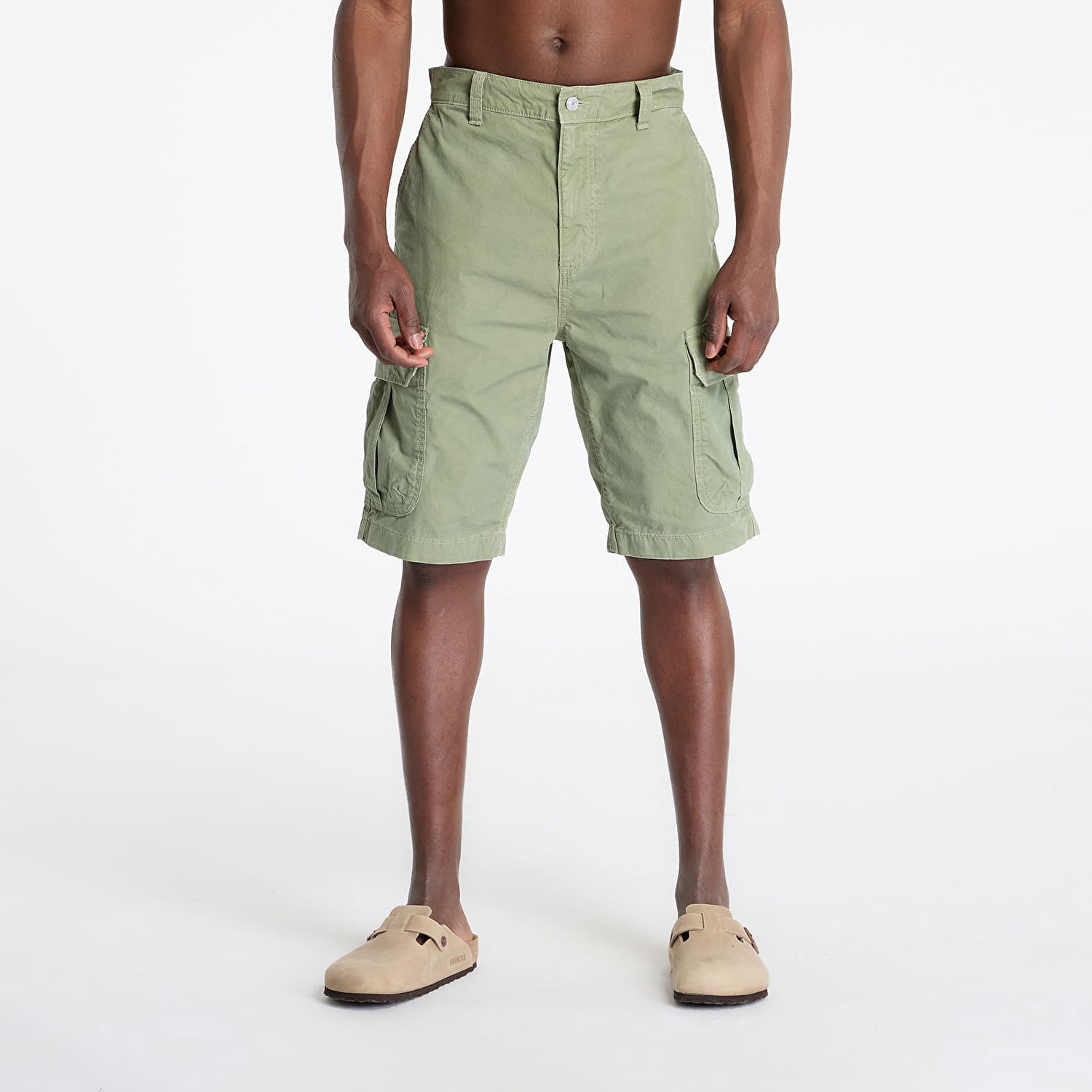 Shorts Tommy Hilfiger Tommy Jeans Otis Twill Regular Cargo Shorts Grøn | DM0DM21952 MR6, 0
