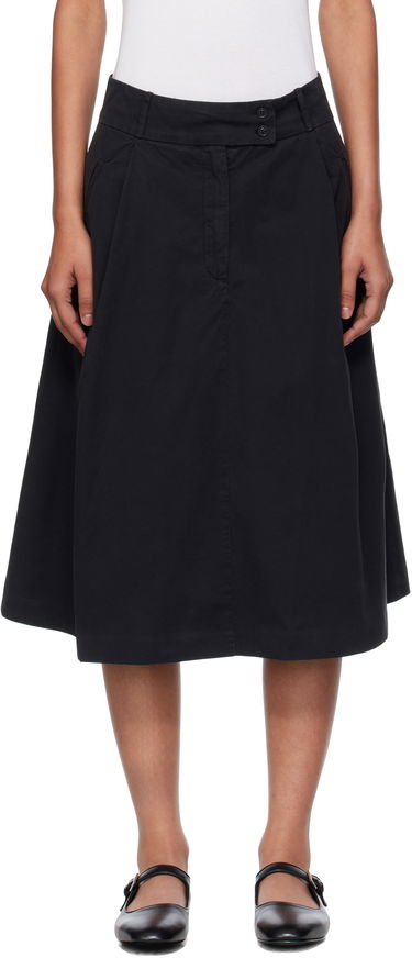 Nederdel A.P.C. A.P.C. Deborah Midi Skirt Sort | COHKU-F06453, 0