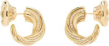 Øreringe Bottega Veneta Designer Knot Crystal Earrings Metalisk | 804644 VBOB6, 0
