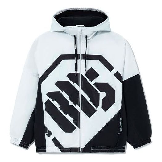 Vindjakke Li-Ning BAD FIVE Basketball Hooded Jacket Flerfarvet | AFDS075-1