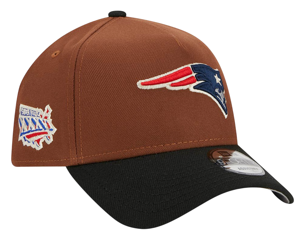 Kasket New Era New England Patriots 9Forty Adjustable Cap Brun | 60426651-60426651, 1