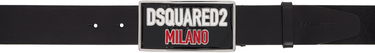 Bælter DSQUARED2 Dsquared2 Logo Plaque Belt Sort | BEM0656-01500001-M436, 0