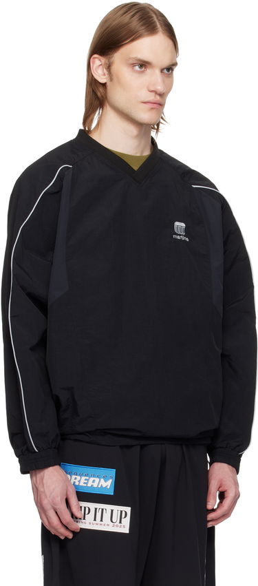 Vindjakke Martine Rose Martine Rose Sports Pullover Jacket Sort | 136WP01001, 1