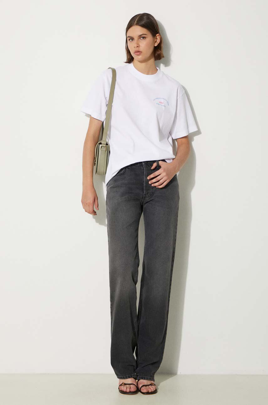 Jeans Fiorucci Straight Fit High Waist Jeans Sort | W01FPDJE075DN01DN05, 1