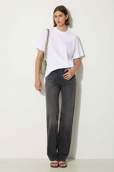 Jeans Fiorucci Straight Fit High Waist Jeans Sort | W01FPDJE075DN01DN05, 1
