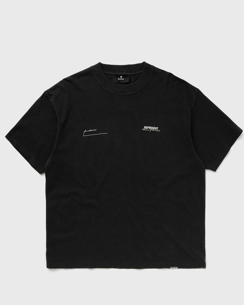 T-shirt Represent Clo Represent PATRON OF THE CLUB TEE Sort | MLM4274-001