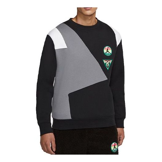 Sweater Jordan Jordan Contrast Warm Basketball Sweater Sort | CT3567-010