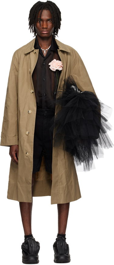 Trenchcoat Simone Rocha Simone Rocha Car Trench Coat Beige | 2068D 1247, 0