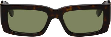 Solbriller RETROSUPERFUTURE RETROSUPERFUTURE Notte Square Sunglasses Brun | 7IO, 0