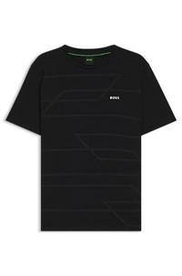 Melange Print Jersey T-Shirt