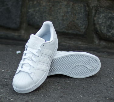 Sneakers og sko adidas Originals Superstar Foundation Hvid | B23641, 2
