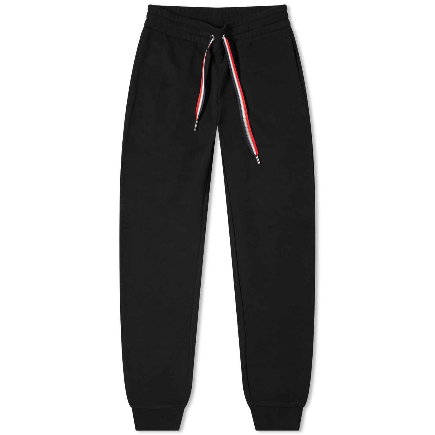 Joggingbukser Moncler Tricolour Sweat Pants Sort | 8H000-03-899WC-999, 0