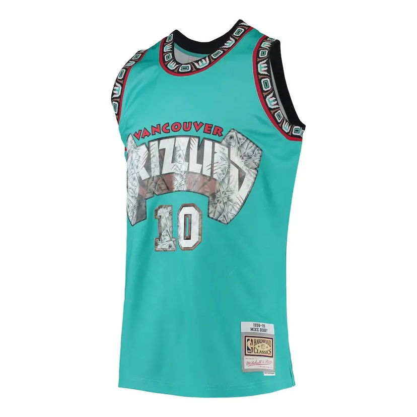 Jersey Mitchell & Ness Mitchell & Ness NBA 75th Anniversary Grizzlies Swingman Jersey Mike Bibby Blå | SMJY1202-VGR98MBILTTL