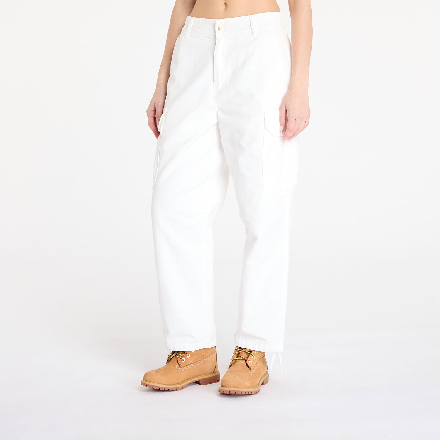Cargo bukser Carhartt WIP Stanton Cargo Pants Hvid | I033825.D606, 0
